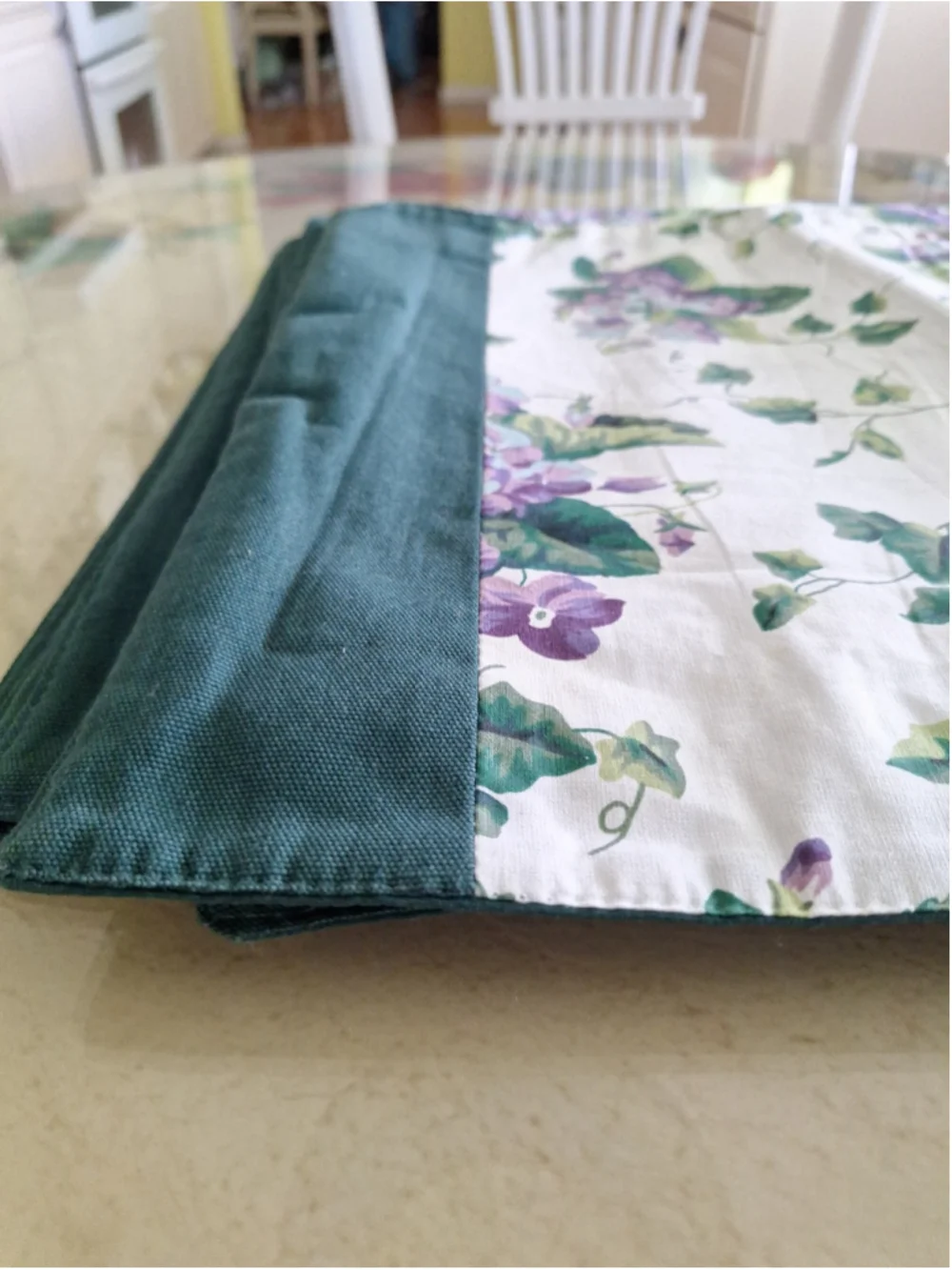 6 handmade placemates
